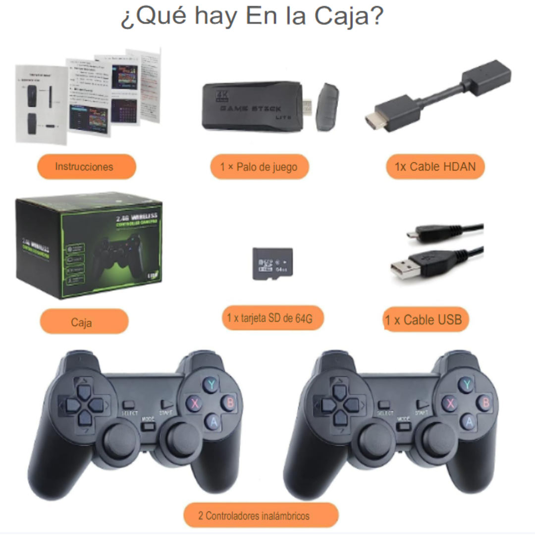 consola clásica de los  90s