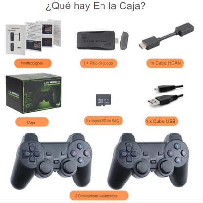 consola clásica de los  90s